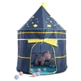 thumbnail image 1 of Carpa portátil para niños de dibujos animados, carpa para el hogar, castillo, bebé, niños, interior, exterior, juego, casa, regalo de cumpleaños Inevent WJ3206-00B, 1 of 7