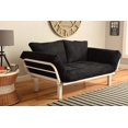 thumbnail image 3 of Kodiak  Spacely White Lounger Frame with Suede Black Mattress, 3 of 3