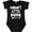 AB-Black, variant on Inktastic Mama's Little Dude with Arrow Boys Baby Bodysuit