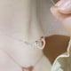 thumbnail image 4 of Testigo Eterno 8 collar de caracteres de la personalidad de moda anillo colgante collar, 4 of 8