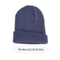 thumbnail image 2 of Yesbay Knitting Hat Men Women Brimless Hat Winter Soft Breathable Warm Stretchy Hat Outdoor Wear, 2 of 9