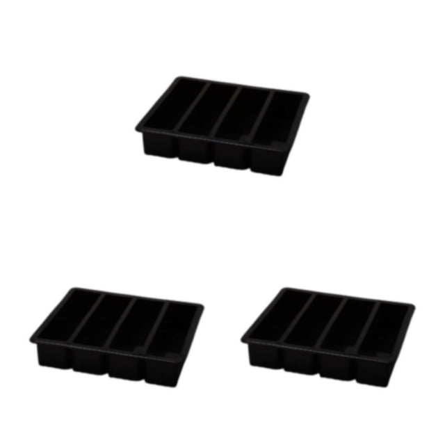 Molde de silicona Toystoory para cubitos de hielo antiadherente 4 rejillas