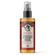Badger After Shave Face Oil, Bergamot & Menthol, 4 fl oz