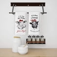 thumbnail image 2 of SPXUBZ Kitchen Towels, Country Farmhouse Animal Milk Cow Bows for Home Kitchen Decor Housewarming Gift Towel Set of 2, 2 of 5
