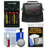 Essentials Bundle for Sony Cyber-Shot DSC-H300 Digital Camera with Case + Batteries & Charger + Accessory Kit