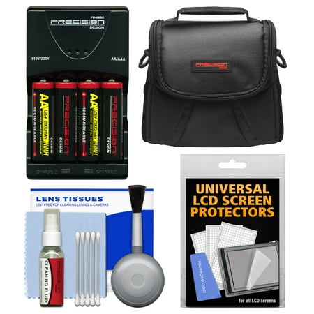 Essentials Bundle for Sony Cyber-Shot DSC-H300 Digital Camera with Case + Batteries & Charger + Accessory Kit