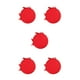 thumbnail image 1 of Cojín Injueey Algodón Cómodo para Sillas de Bistró Rojo Brillante, 1 of 6
