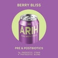 thumbnail image 4 of ARIH Dual Biotic Soda, Functional Prebiotic and Postbiotic Soda, Low Sugar, Berry Bliss, 12 fl oz, 4 Pack, 4 of 8