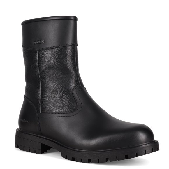 Aquatherm Canada Men Kelvin Boots Medium Width Side zip Black