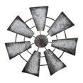 thumbnail image 2 of Iron Windmill Decorative Wall Pendant Metal Handicraft, 2 of 4