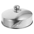 thumbnail image 1 of Tapa de acero inoxidable para vaporera, tapa para filete, tapa redonda para vaporera, protector de cúpula, accesorio de cocina, cubierta protectora de alimentos para cocinar al vapor, 1 of 7
