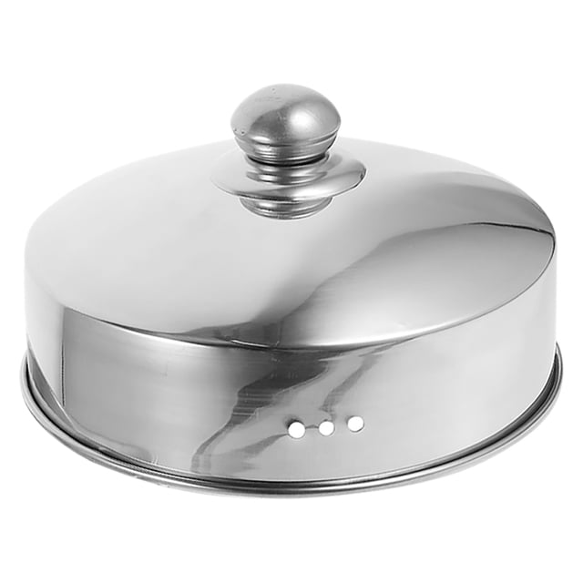 Tapa de acero inoxidable para vaporera, tapa para filete, tapa redonda para vaporera, protector de cúpula, accesorio de cocina, cubierta protectora de alimentos para cocinar al vapor