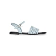 thumbnail image 2 of Weekend Academy Girls Faux Leather Woven Sandals, 2 of 6