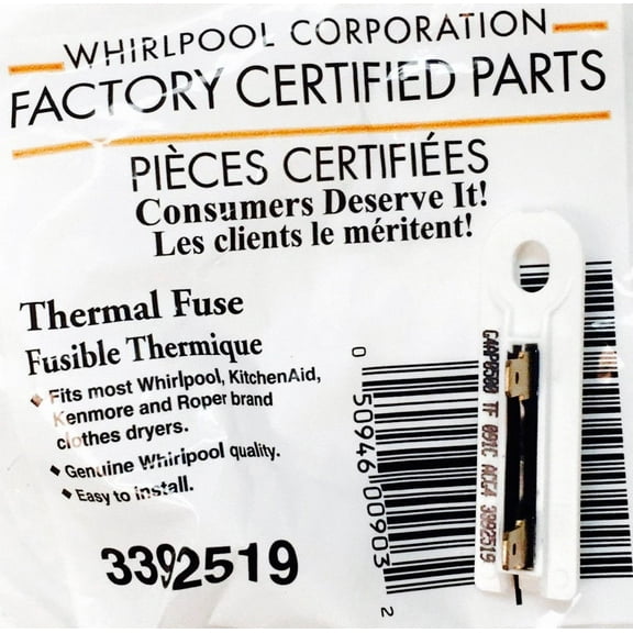 Ge Dryer Thermal Fuse