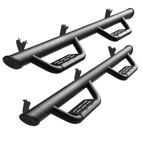 Tyger Auto Tyger Access Running Boards Compatible with 2024-2026 Toyota Land Cruiser | TG-AS2T24016 | Textured Black Drop Step Rail
