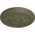 thumbnail image 3 of Ekena Millwork 16 7/8"OD x 5/8"P Vienna Ceiling Medallion (Fits Canopies up to 3 1/4"), Hand-Painted Painted Turtle, 3 of 6