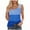 Blue, variant on HomeGardon Summmer Tank Tops Women Plus Size Tops,Womens Tank Tops Summer T Shirts Round Neck Sleeveless Casual Loose Blouses,S-XXL
