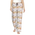 thumbnail image 1 of Fotbe Cute Cartoon Penguin Pantalones de Pijama para Mujer, Pantalones de Dormir, Pantalones Pj con Cordón y Bolsillos-XX-Large, 1 of 6