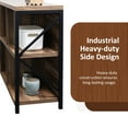 thumbnail image 4 of 8 Cube Storage Organizer Bookshelf, Industrial Horizontal Bookcase, Accent Cubby Shelf for Living Room, Home and Office, 63 Inches, 4 of 5