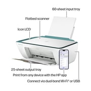 HP DeskJet 2942 Wireless All-in-One Color Inkjet Printer, 6 Months Free Instant Ink, Bristol Blue