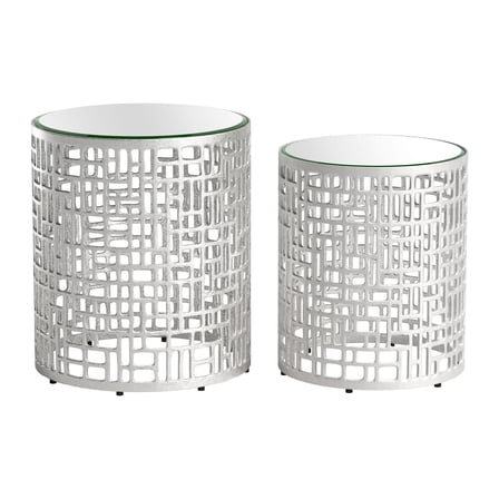 Reden Side Table Set (2-Piece) Silver