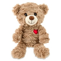 Small Bear Plush, Brown, 7", Valentine's Day by Way To Celebrate