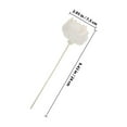 thumbnail image 2 of TABLZONE 4Pcs Replaceable Aromatherapy Flower for Reed Diffuser with Realistic Beige Design, 2 of 8
