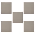 thumbnail image 1 of Furnish My Place Modern Indoor/Outdoor Commercial Solid Beige Rug, Modern Area Rug, Baby Nursery Mat, Pet-Friendly Carpet for Living Room, Playroom, Made in USA, 2' x 2' Square - Set of 5, 1 of 6