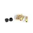 thumbnail image 3 of Unique Bargains Rearview Blind Spot Mirrors 2 Pcs Blue Housing Motorcycle Adjustable Angle, 3 of 3