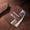 Dark Brown: Vertical, variant on Men's Crazy Horse Leather Tri-Fold Wallet - Men's Tri-Fold Wallet with ID Window