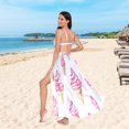 thumbnail image 6 of FORMRS Womens Beach Sarong Semi-Sheer Bikini Wrap Skirt Swimsuit Cover-ups, Pink Cartoon Ice Cream, 6 of 7
