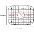 thumbnail image 3 of PinesC Sink Grid and Sink Rack Protectors, Stainless Steel 18-1/8" L x 13-3/8" Sink Grids for Bottom of Kitchen Sink Drain with Corner Radius, Stainless Steel, 3 of 5