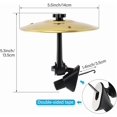 thumbnail image 2 of Car Crash Cymbal, 2025 Car Cymbal Air Vent, Mini Drum Crash Cymbal For Car- Vent, Make Your Driving More Fun, Suitable For All Types Of Vehicles(COLOR:Gold), 2 of 10