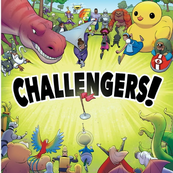 Challengers Family Deck Building Game for Ages 10 and up, from Asmodee