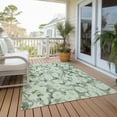 thumbnail image 6 of Addison Rugs Chantille Indoor/Outdoor Transitional Floral Aloe Washable Rectangle Rug, 10' x 14', 6 of 6