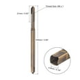 thumbnail image 2 of Unique Bargains M6 x 1 Cobalt High Speed Steel Machine Spiral Point Thread Tap Titanium Plated, 2 of 6