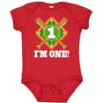 thumbnail image 3 of Inktastic 1st Birthday Baseball Party Boys Boys Baby Bodysuit, 3 of 5