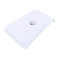 thumbnail image 1 of lionlar Serviette de Table de Massage Confortable pour Lit de SPA, Coussin de Tête pour Lit de Massage Blanc, 1 of 9