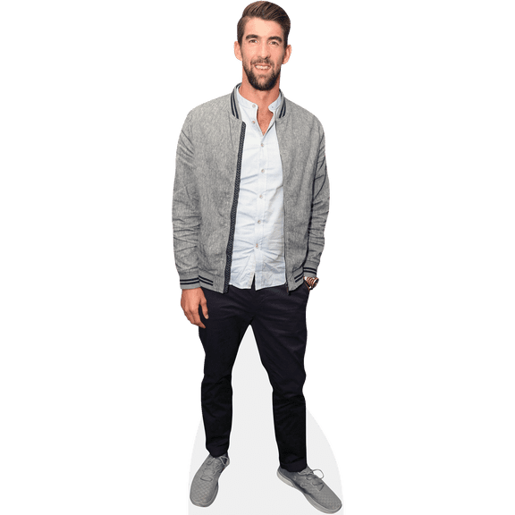 Michael Phelps (Casual) Lifesize Cardboard Cutout Standee