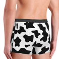 thumbnail image 5 of Haiem Milk Cow Men's Boxer Briefs, Every Day Comfort Stretch Cotton Moisture-Wicking Underwear-Medium, 5 of 9