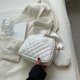 thumbnail image 4 of Bolsos Bandolera De Cuero Bolso cruzados de cuero de moda con cremallera para mujer de mano para viajes de compras, 4 of 8