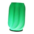 thumbnail image 2 of Lámpara de mesa con jarrón iluminado LED, lámpara de noche con iluminación ambiental impresa en 3D única para Estilo A, 2 of 9
