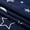 Navy, variant on 1 Panel Curtain Blackout Kids Room Curtain ,Star and Moon Patterned Curtains Grommets Thermal Insulated Space Drapes for Bedroom 52'' x 84''