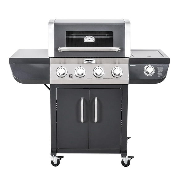 Cuisinart Four Burner Gas Grill avec deux vannes de carburant
