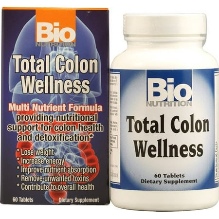 Bio Nutrition Inc. Total Colon Wellness, 60 Ct