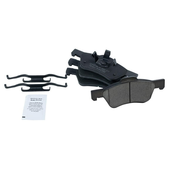 TRQ Front Premium Posi Ceramic Disc Brake Pad Set for Ford Mercury Mazda BFA73321 Fits select: 2008-2011 FORD ESCAPE XLT, 2005-2007 FORD ESCAPE