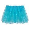 thumbnail image 3 of BKQCNKM Skirts For Women Sequin Dress Small Bulb Mesh Tulle Pleated Princess Women Sequins Skirt Star With Led Skirt Skirt Womens Dresses Sky Blue Dress One Size, 3 of 9