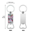 thumbnail image 2 of WIRESTER Household Kitchen Tools Keychains Metal Bottle Opener With Key Ring - Cat Family, 2 of 6