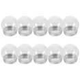 thumbnail image 3 of 10pcs DIY Snow Globe Water Globes Screw Off Caps Empty Snow Globe Making Props, 3 of 3