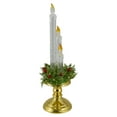 thumbnail image 4 of Northlight Lighted Water Candle with Foliage and Berries - 14.5", 4 of 4
